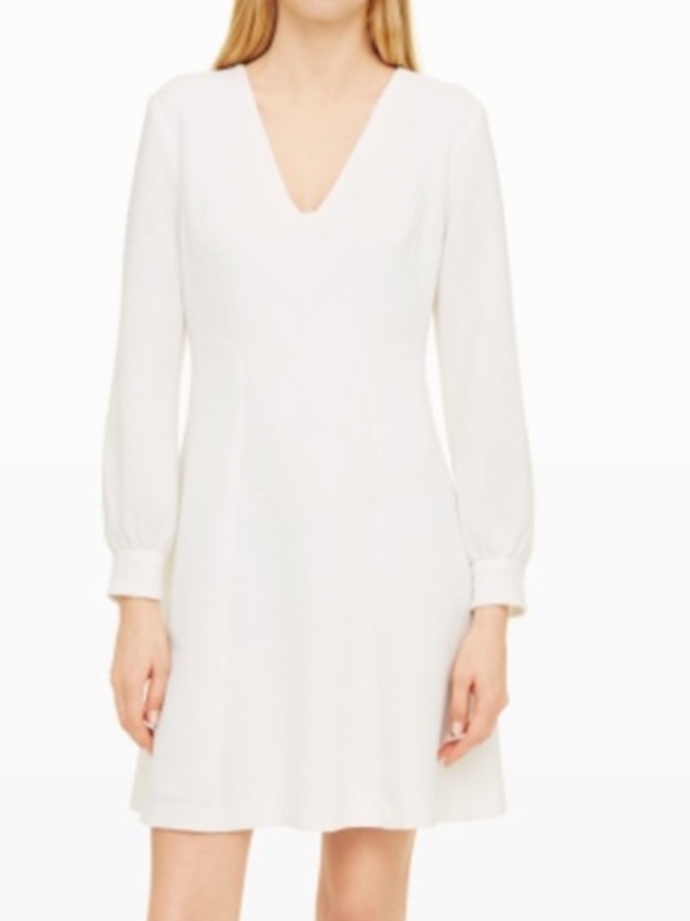 Club Monaco LASHELL A-line Mini Dress - White Size 00